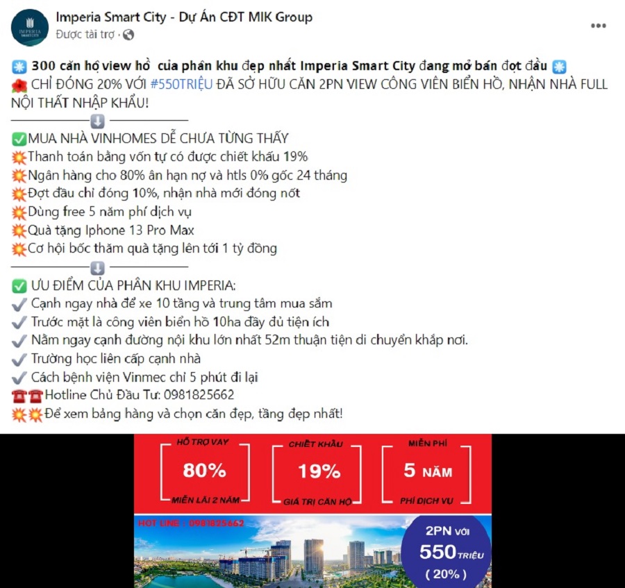 Bài đăng bất động sản