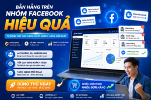 bán hàng trên nhóm Facebook
