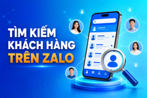 tìm kiếm khách hàng trên zalo