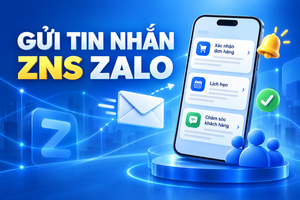 gửi tin nhắn zns zalo